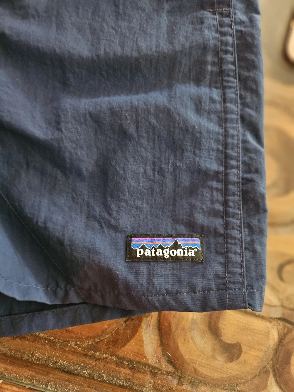 Patagonia Mens Navy Blue Lined Swim/Board Shorts Size M